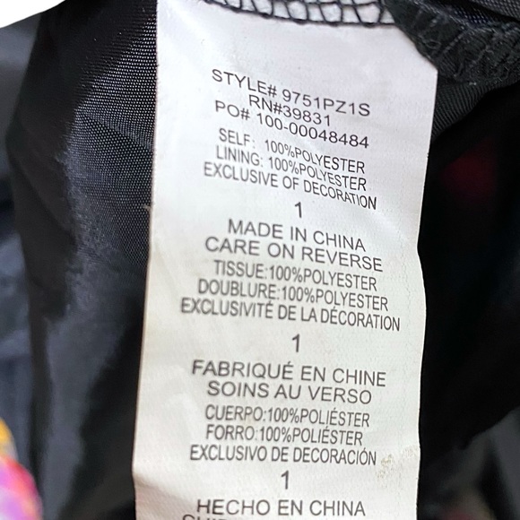 Boho Floral Formal A-Line Full Maxi Dress Black Sweetheart Long Coquette Gown - Picture 9 of 10